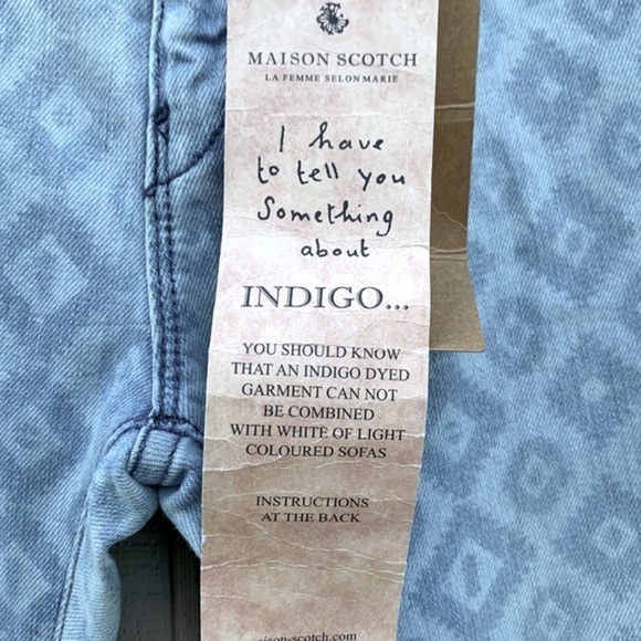 MAISON SCOTCH AMSTERDAMS BLAUW La Parisienne Skinny Jean - Picture 4 of 16